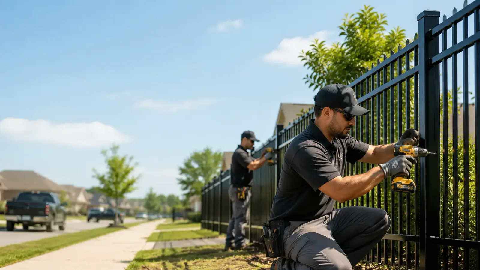 Metal Fence Installation in Mount Olive, WV